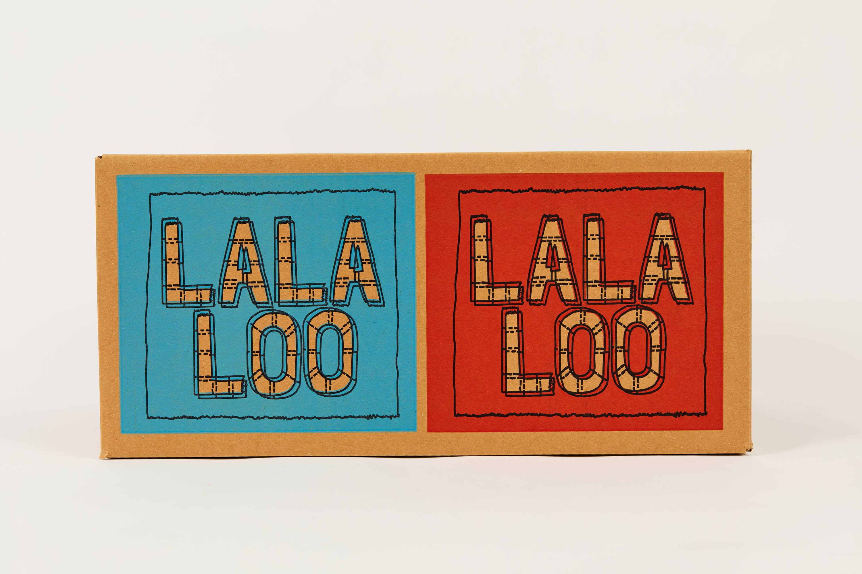 LaLaLoo carton, closed front